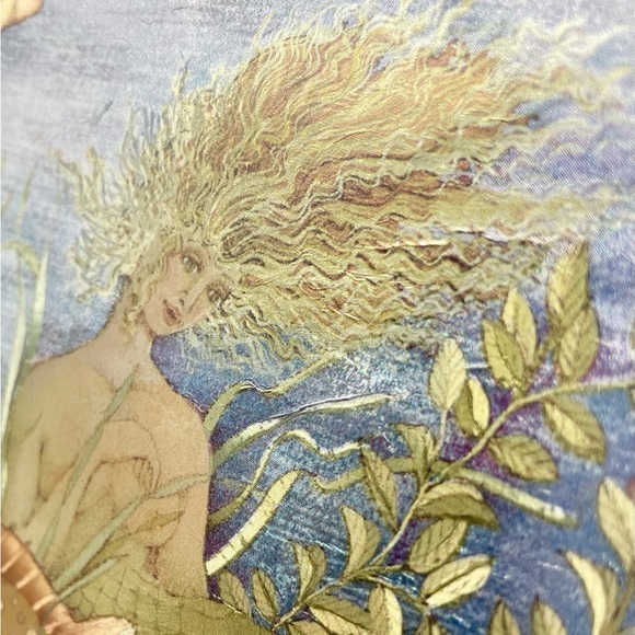 Nude mermaid foil art print metallic - Picture 4 of 9